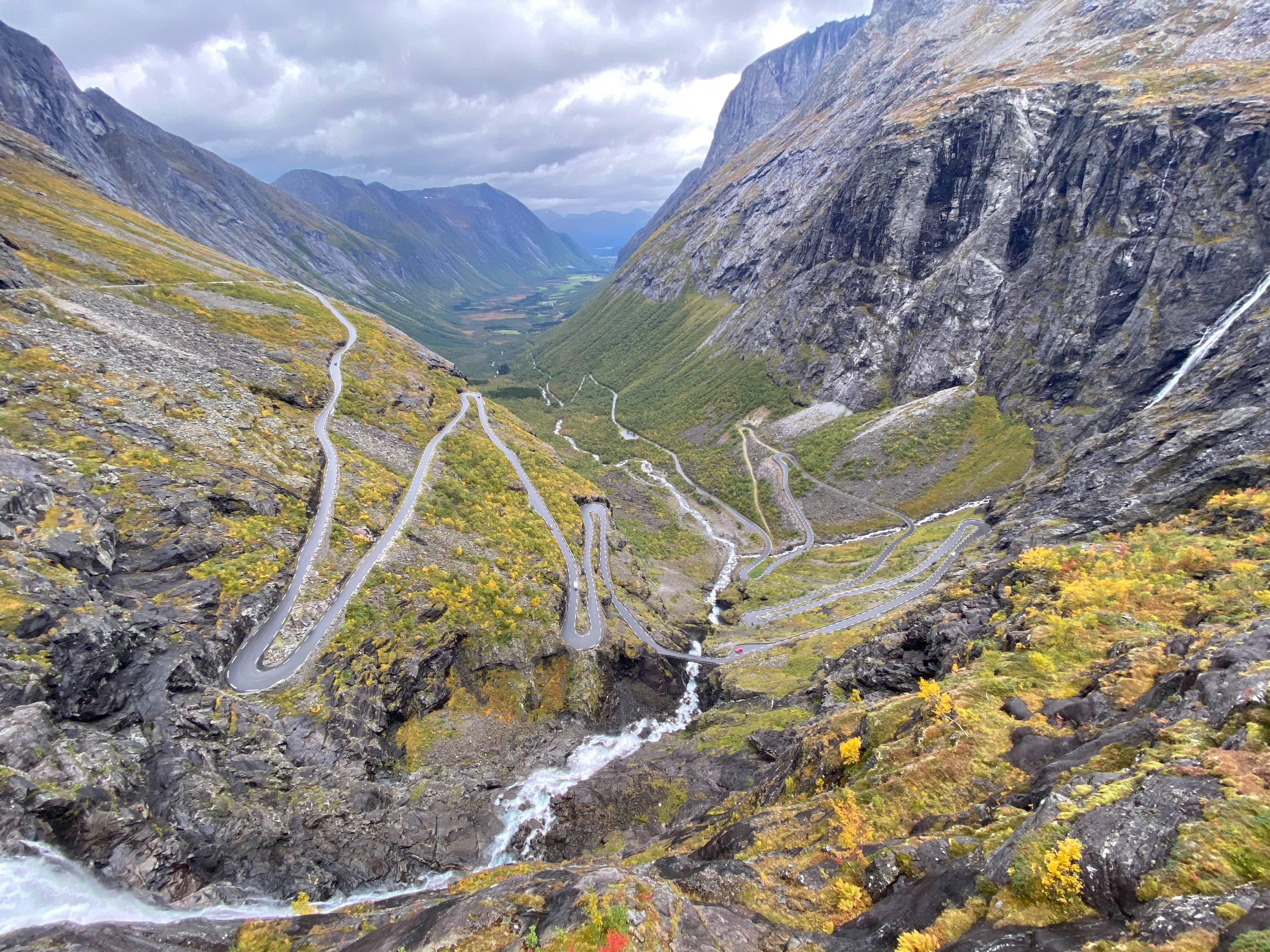 Picture of the Trollstigen in Norway